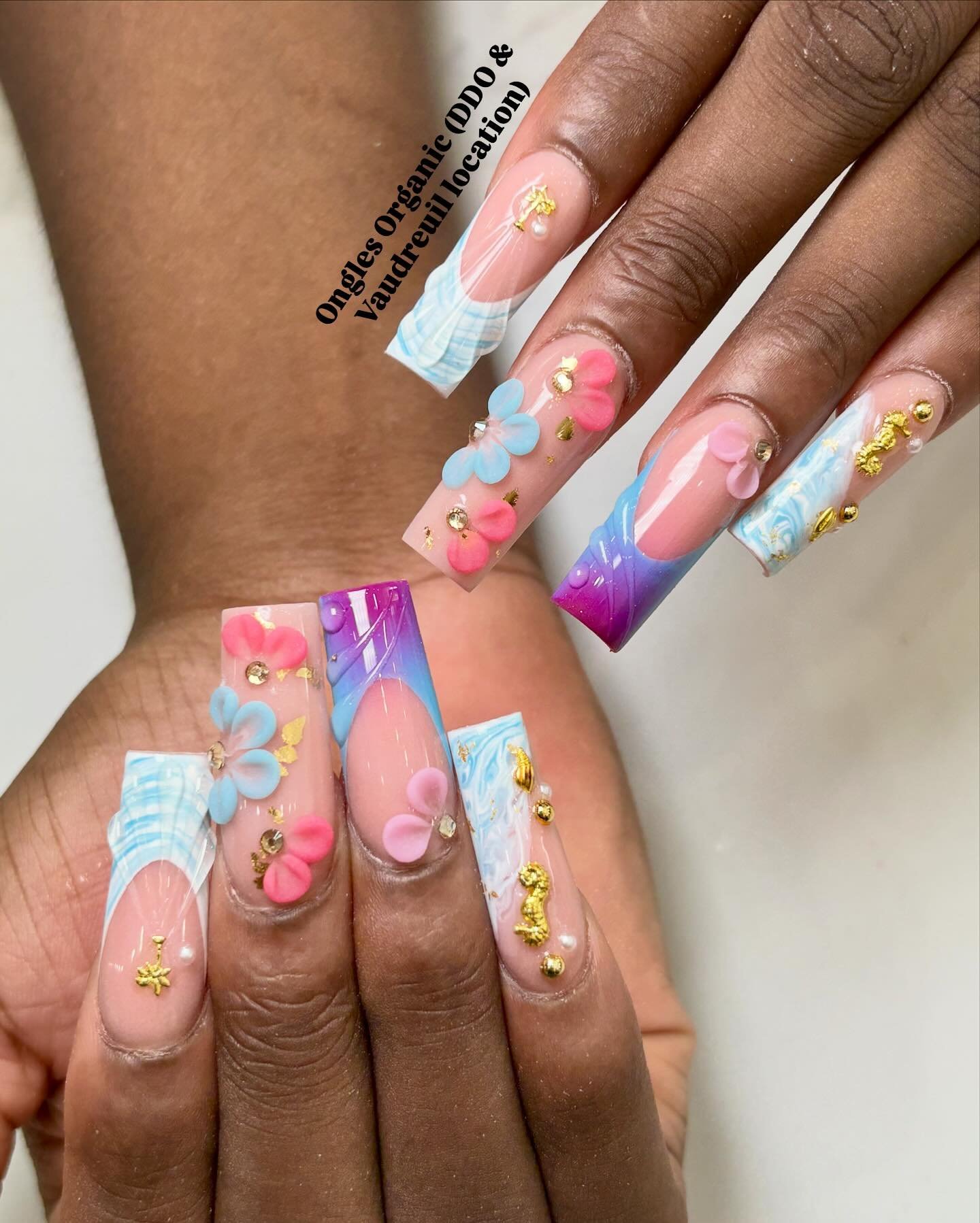 Nail design, Ongles Organic